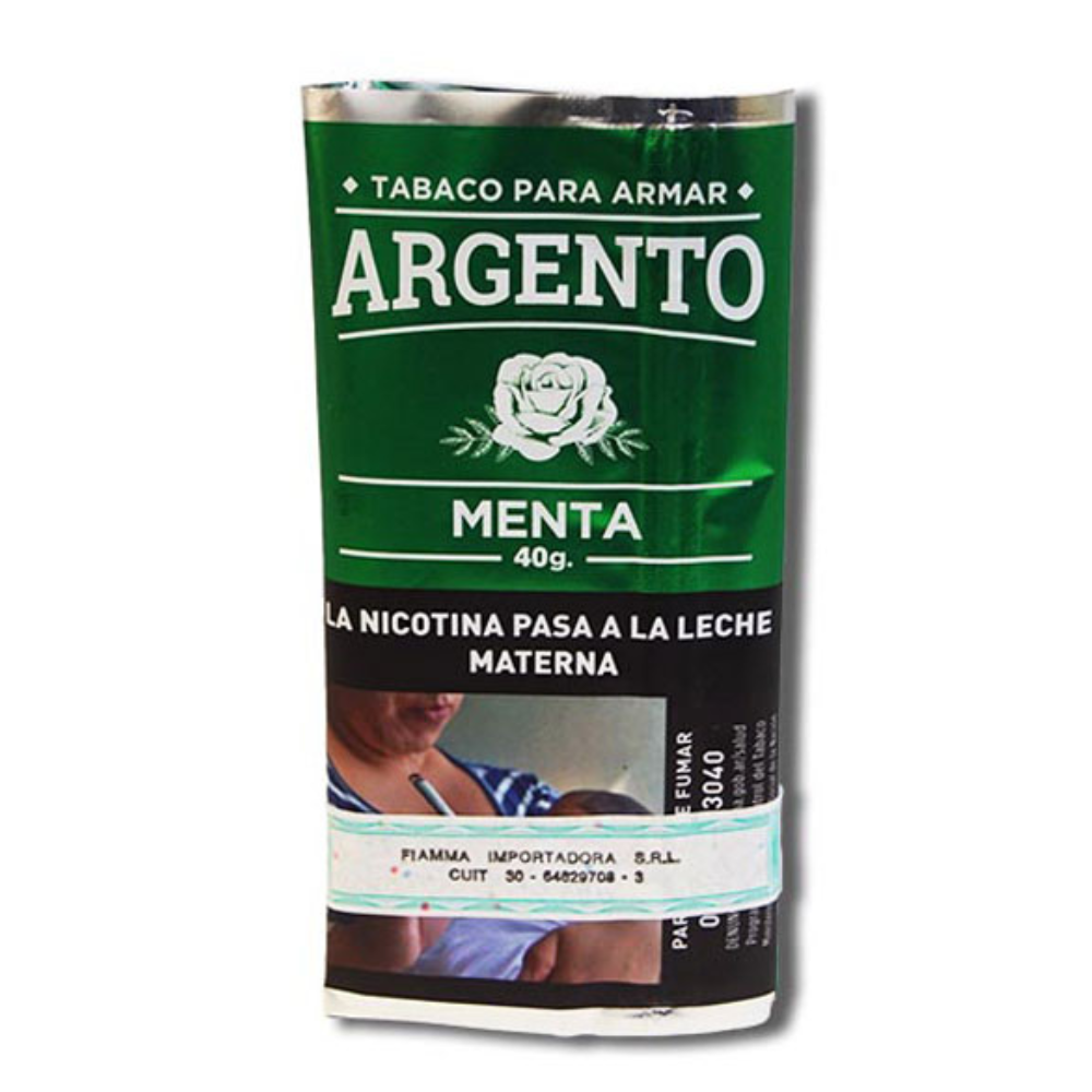 TABACO ARMAR ARGENTO MENTA N58 x40gr
