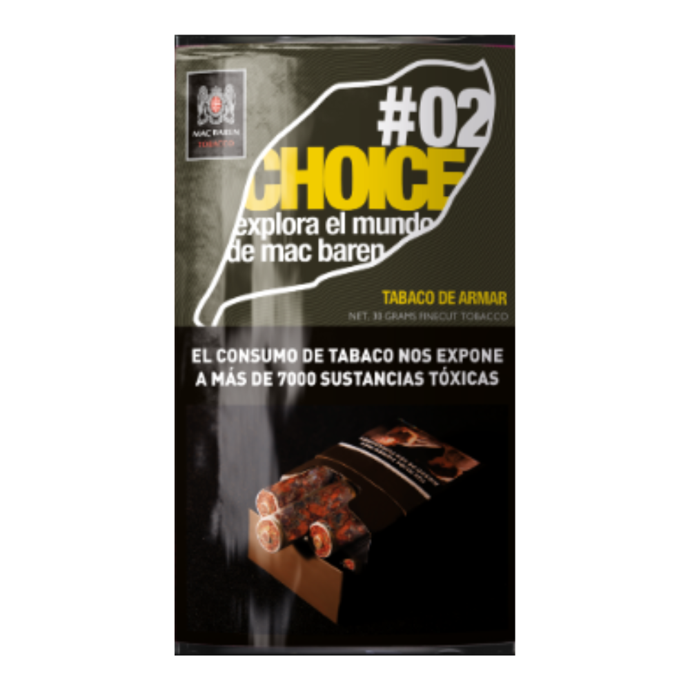 TABACO MB CHOICE 02 VAINILLA x30gr