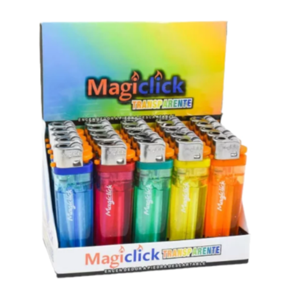 ENC. MAGICLICK TRANSPARENTE x25