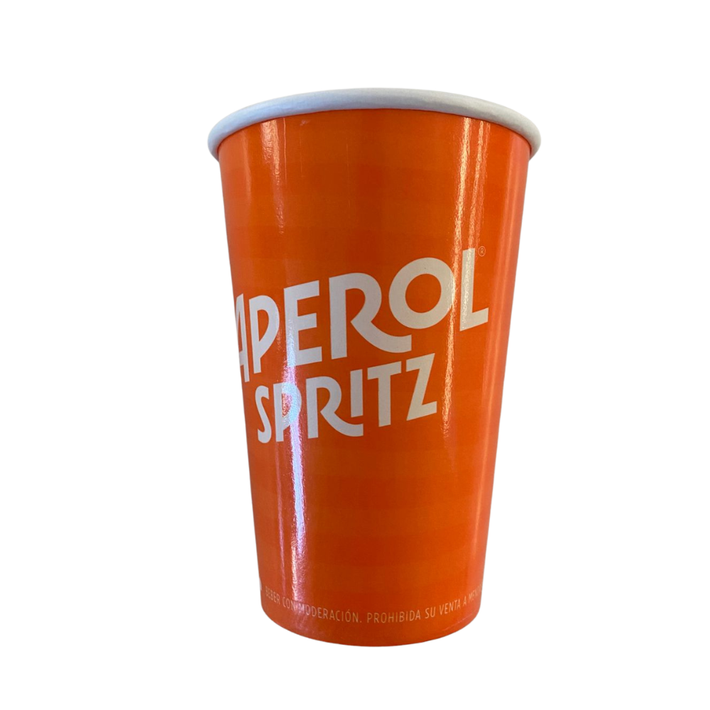 Vaso Polipapel Aperol Spritz